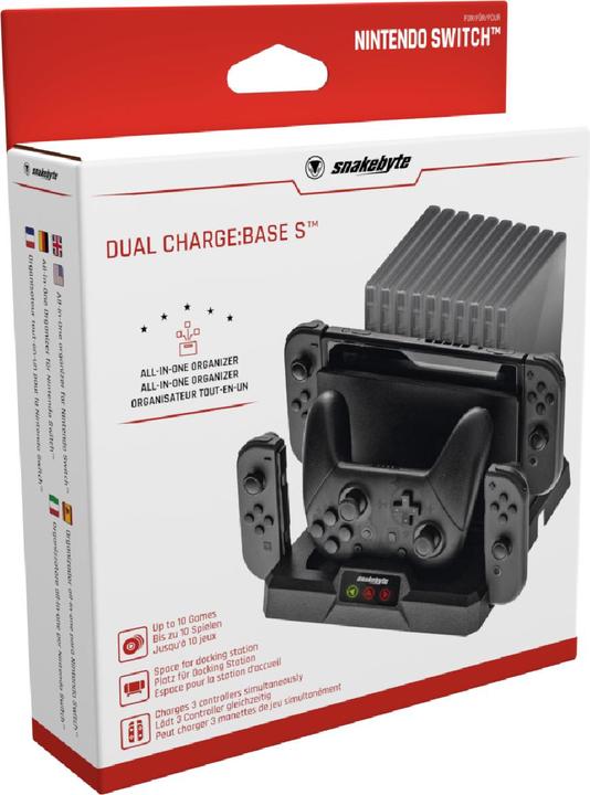 Produktbild Snakebyte DUAL CHARGE:BASE S (SWITCH) Videospiel-Zubehör (Switch)