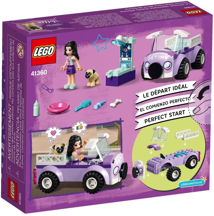 Produktbild LEGO Emmas mobile Tierarztpraxis (41360, LEGO Friends)