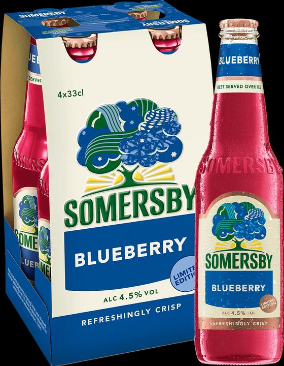 Actual product image Somersby Blueberry Cider (24 x 33 cl)