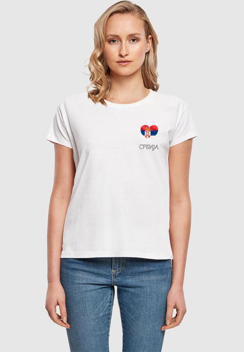 Immagine prodotto Merchcode Maglietta da donna Football - Serbia - 169905 (S)