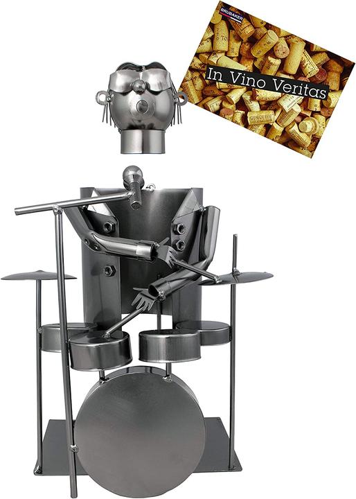 Produktbild Brubaker Weinflaschenhalter Schlagzeuger