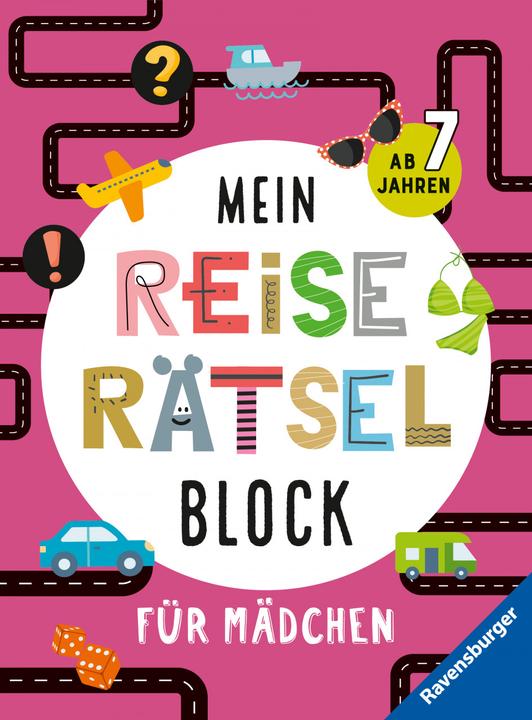 Ravensburger Mein Reise-Rätselblock Mädchen (Deutsch, Angelika Penner)
