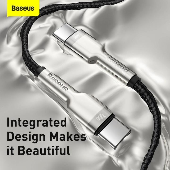 Actual product image Baseus USB-C – USB-C (2 m, USB 2.0, 100 W)