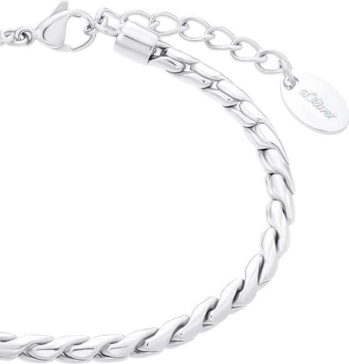 Actual product image S.Oliver Arm jewellery for ladies, Stainless Steel (17 cm, Stainless steel)