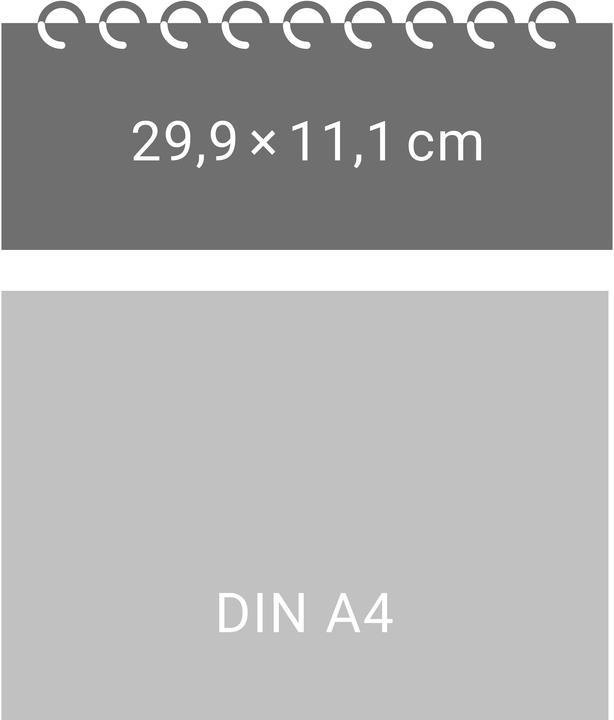 Produktbild Harenberg Die Welt der Kunst Premium-Tischplaner 2026 - Wochenkalender mit 53 Meisterwerken (Harter Einband, Deutsch)