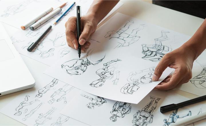 Image du produit Clairefontaine Manga Storyboard (A4, Blanc, Couverture souple)