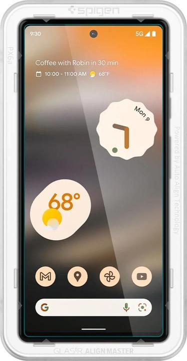 Image du produit Spigen VERRE TRAITÉ ALM GLAS.TR SLIM 2ER-PACK GOOGLE PIXEL 6A (2 pièce(s), Google Pixel 6a)