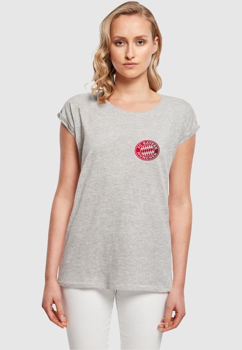Actual product image FC Bayern München Ladies Mia San Mia V GR Extended Shoulder Tee - 115543 (XXL)