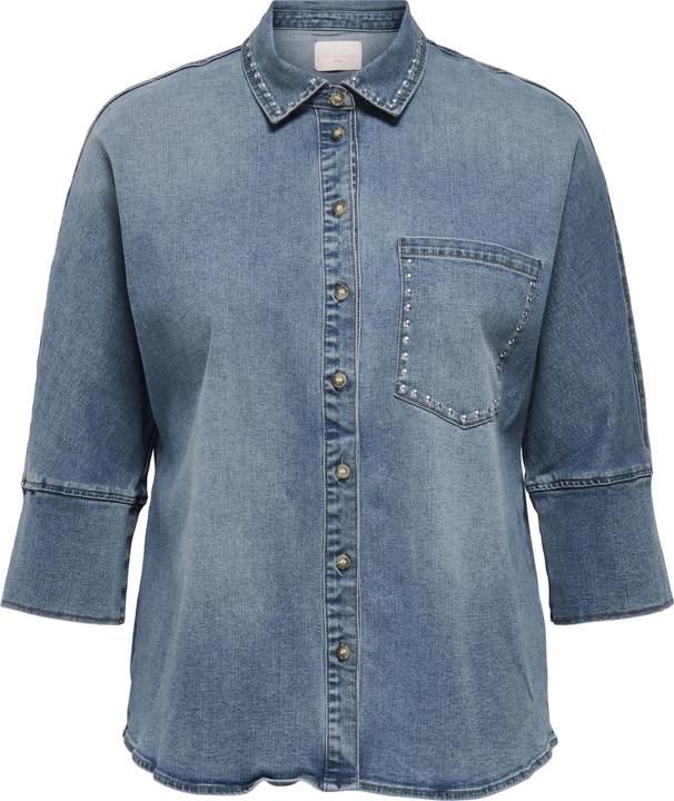 Denim bleu moyen