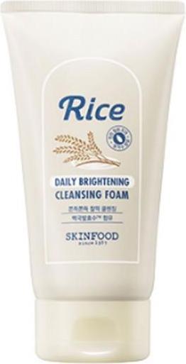 Actual product image Skinfood Rice Daily Brightening Cleansing Foam (Foam, 150 ml)