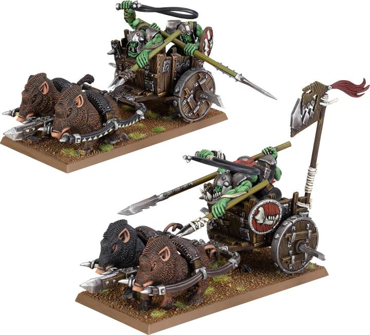 Actual product image Games Workshop Warhammer ToW - Orc & Tapestry : Chars à Sangliers Orc (Plastic)