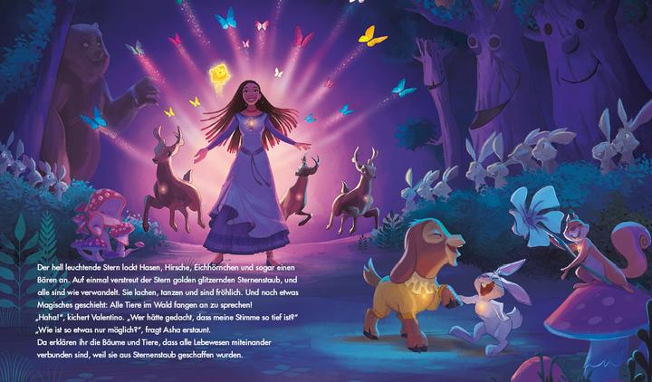 Actual product image Panini Disney Wish Ashas magisches Abenteuer - Pappbilderbuch mit (German, Claudia weber, 2024)