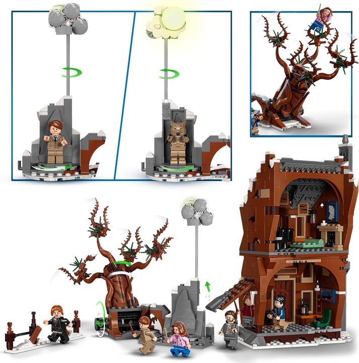 Image du produit LEGO Cabane hurlante et pâturage fouetté (76407, LEGO Harry Potter)