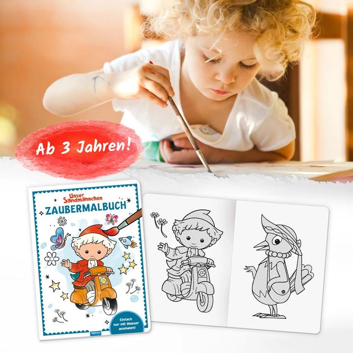 Actual product image Magic Colouring Book Sandman 20x27 cm multicoloured