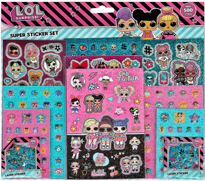 L.O.L. Surprise! Super Sticker Set