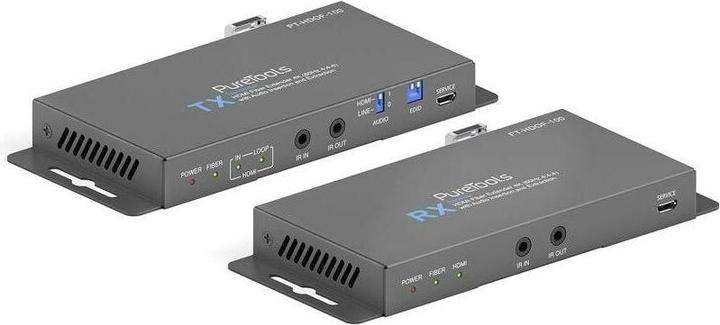 Actual product image Purelink PureTools - HDMI2.0 Fibre Extender Set - HDMI Fibre Extender 4K (60Hz 4:4:4) with Audio Insertion