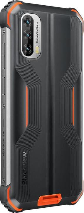 Image du produit Blackview BV7100 13000 mAh 6/128 GB Orange (Orange) Smartphone (128 Go, Orange, Noir, 6.58", Double SIM, 12 Mpx, 4G)