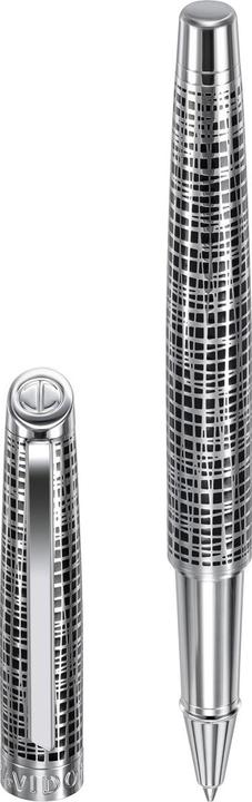 Actual product image Davidoff Crossroads ballpoint pen (Silver, Black)