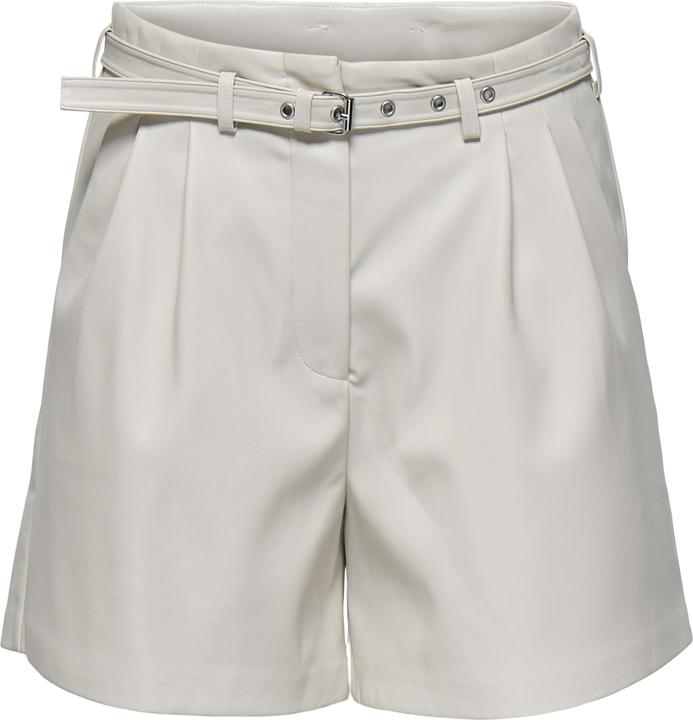 Only ONLHEIDI Mittlere Taille Normal geschnitten Shorts in Lederoptik Shorts in Lederoptik
