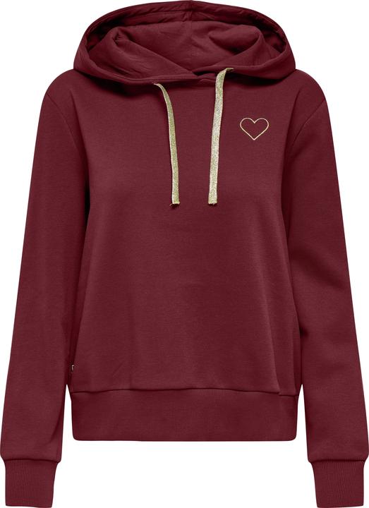 Only Onlnoli L/S Heart Hood Swt Noos
