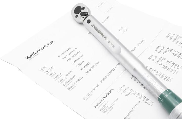 Actual product image Jonnesway Torque spanner 1/4 4.5-30 Nm (1/4", 4.50 Nm, 30 Nm)