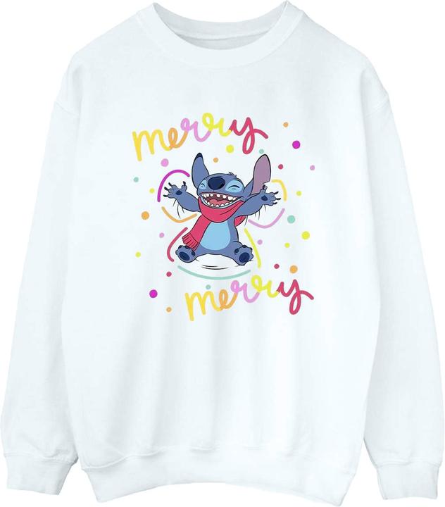 Disney Lilo & Stitch Merry Rainbow Sweatshirt (4XL)