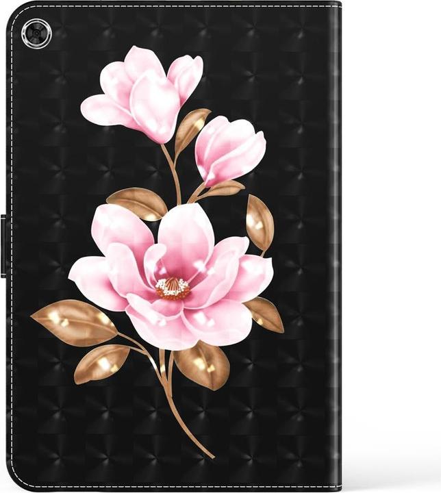 Actual product image Cover-Discount Galaxy Tab A8 10.5 - case glitter effect lotus flower (Galaxy Tab A8)