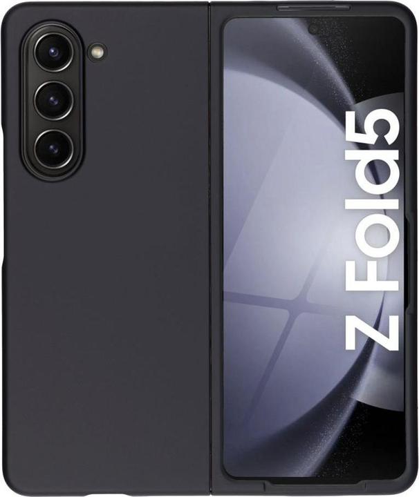 Actual product image OEM Back panel cover SLIM Case for SAMSUNG Galaxy Z Fold 5 5G black