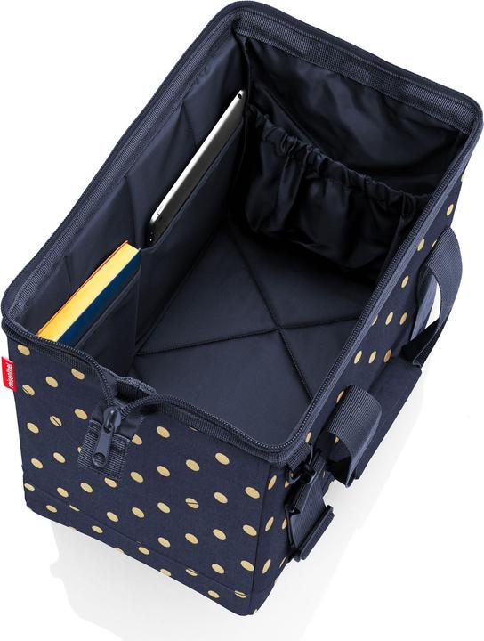 Actual product image reisenthel allrounder M metallic dots blue