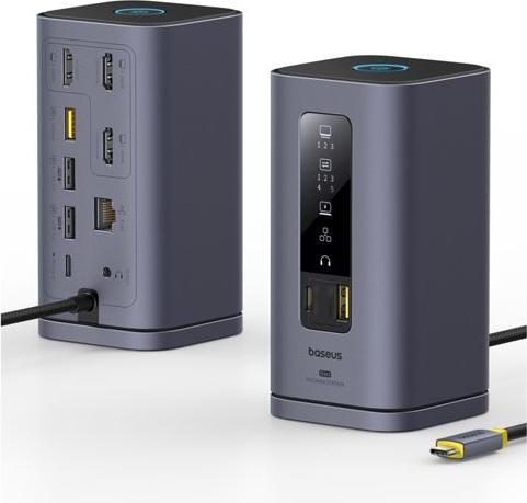 Produktbild Baseus Spacemate Series 11-in-1 (MAC) Docking Station, Grau