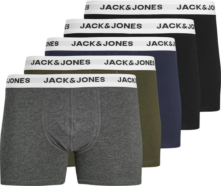 Immagine prodotto Jack & Jones Confezione da 5 boxer (L, Confezione da 5 pezzi)