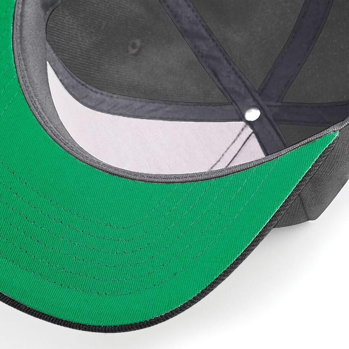 Produktbild Beechfield Baseballkappe Flat Peak (One Size)