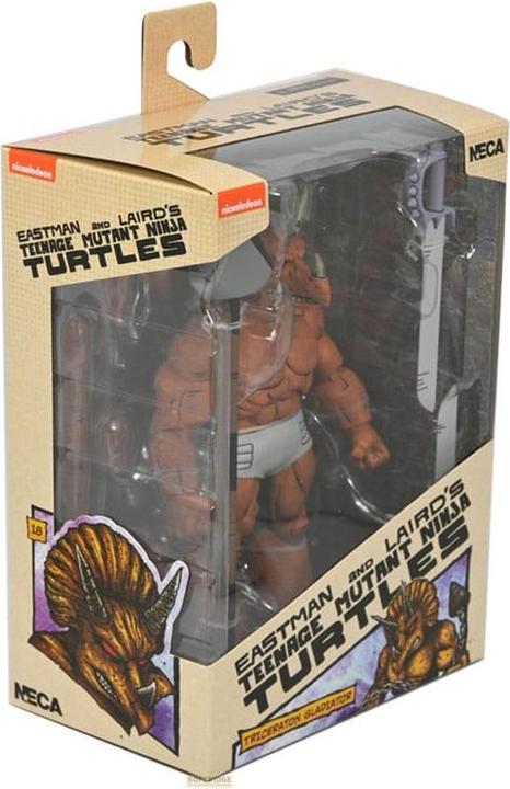 Actual product image Neca Teenage Mutant Ninja Turtles (Mirage Comics) action figure Triceraton Gladiator 21 cm