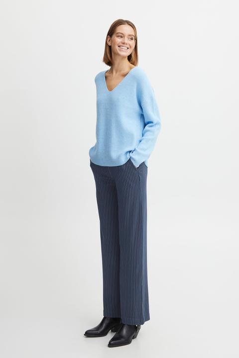 Actual product image B.young BYRIZETTA WIDE PANTS - 20812821 (XS)