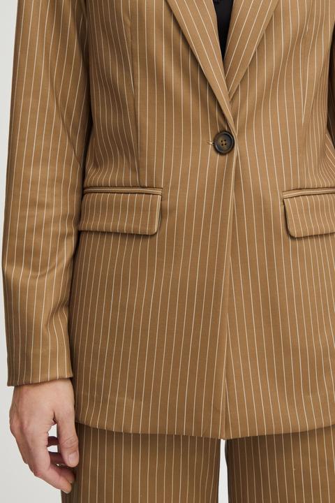 Actual product image B.young BYRIZETTA LONG BLAZER - 20812820 (34)