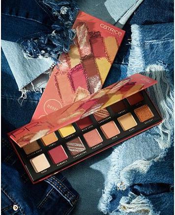 Actual product image Catrice Pro Desert Romance Slim Eyeshadow Palette (Transparent)