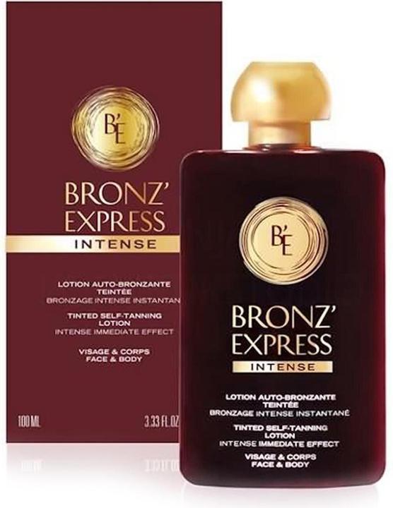 Immagine prodotto Bronz Express Bronz'Express lozione autoabbronzante colorata intensa 100 ml (Schiuma autoabbronzante, 100 ml)