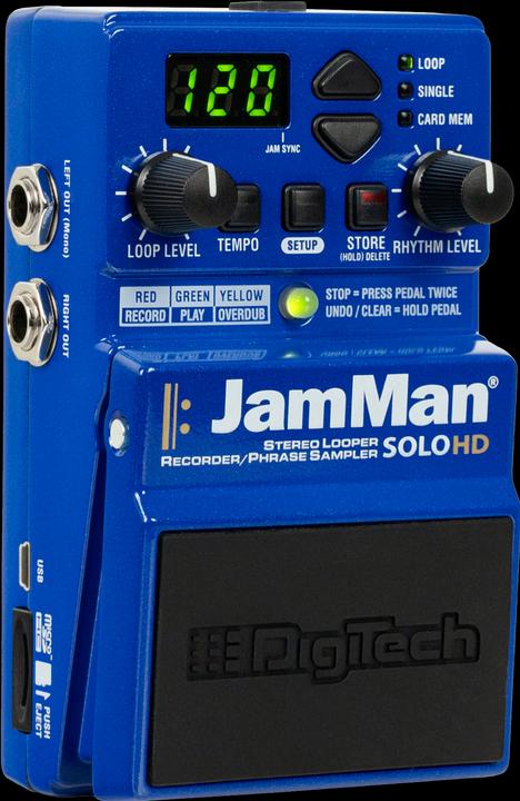 Image du produit Digitech Effect Pedal, Jam Man Solo HD, Stereo Looper