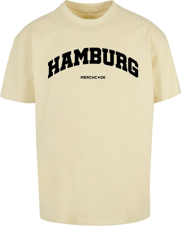Merchcode Hamburg Wording - Heavy Oversize Tee - 112991 (L)