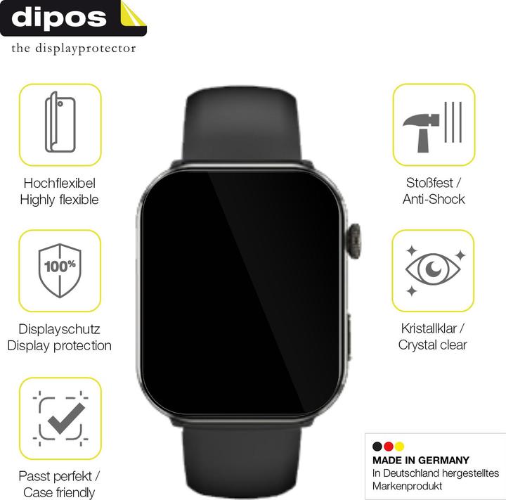 Actual product image Dipos 3D Full Cover Screen Protector