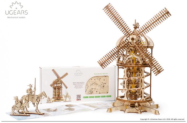 Actual product image Ugears Windmill