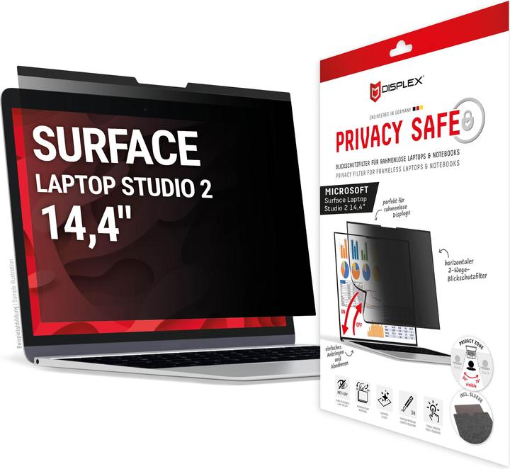 Produktbild Displex Privacy Safe, Laptop Blickschutzfilter (12.50", 3 : 2)