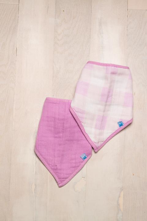 Actual product image little unicorn bandana bib (3 months)