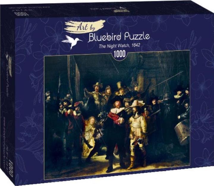 Bluebird Puzzle 1000 Nachtwache, Rembrand 1642 (1000 Teile)
