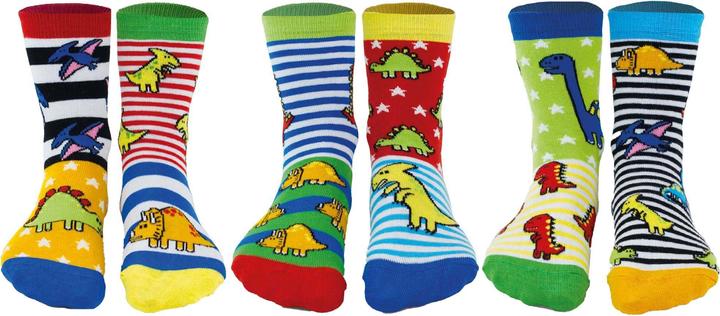Produktbild United Oddsocks Sockasaurus (3er Pack, 27 - 30)