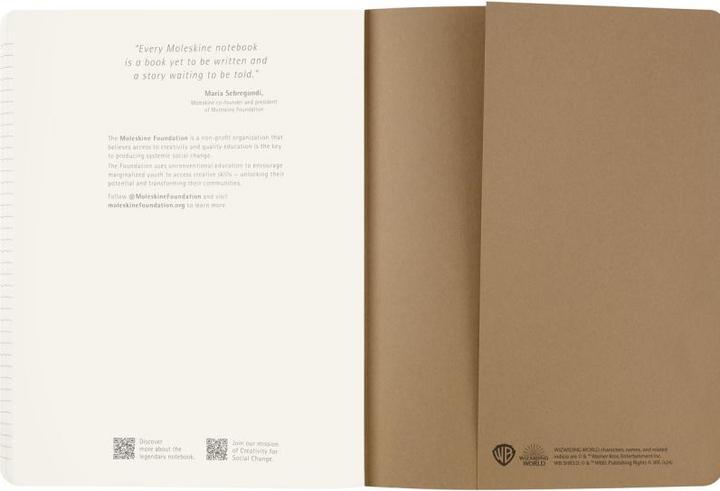 Immagine prodotto Moleskine Quaderno per appunti Limited Edition Harry Potter (190 x 250 mm, Righe, Copertina morbida)