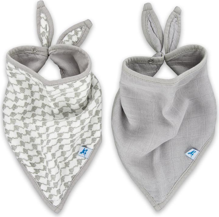 little unicorn Deluxe Bandana Bib (3 Monate)