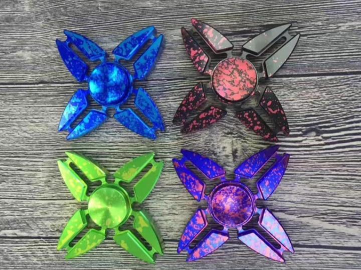 Actual product image FidgetSpinner Splash Alu Fidget Spinner