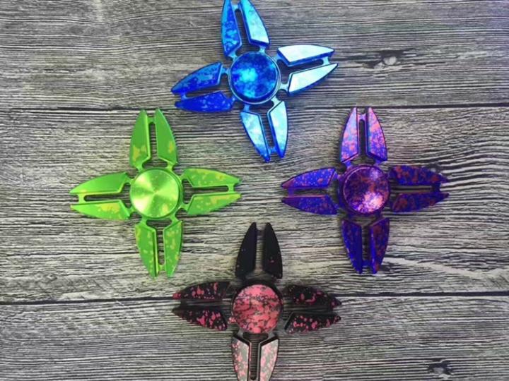 Actual product image FidgetSpinner Splash Alu Fidget Spinner
