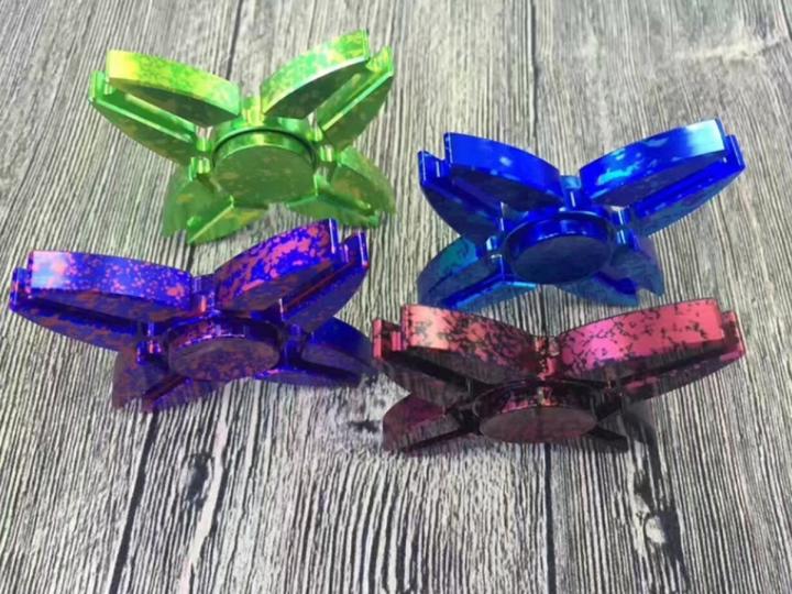 Actual product image FidgetSpinner Splash Alu Fidget Spinner